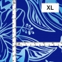 Hula Fabric / Kahiko&Hibiscus / JKH-592-BL