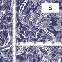 Hula Fabric / Kahiko&Hibiscus / JKH-592-NV
