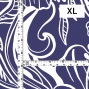 Hula Fabric / Kahiko&Hibiscus / JKH-592-NV
