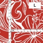 Hula Fabric / Kahiko&Hibiscus / JKH-592-RD