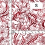 Hula Fabric / Kahiko&Hibiscus / JKH-592-WHRD