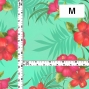 Hula Fabric / Hibiscus / JKH-594-GR