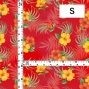 Hula Fabric / Hibiscus / JKH-594-RD
