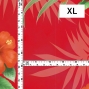 Hula Fabric / Hibiscus / JKH-594-RD