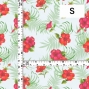 Hula Fabric / Hibiscus / JKH-594-WH