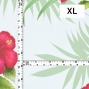 Hula Fabric / Hibiscus / JKH-594-WH