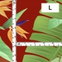 Hula Fabric / Strelitzia / JKH-596-RD