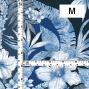 Hula Fabric / Hawaiian Flower / JKH-598-BL