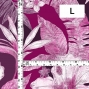 Hula Fabric / Hawaiian Flower / JKH-598-RDPU