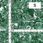 Hula Fabric / Kahiko&Hawaiian motifs / JKH-600-GR