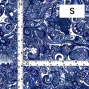 Hula Fabric / Kahiko&Hawaiian motifs / JKH-600-NV