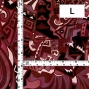 Hula Fabric / Kahiko&Hawaiian motifs / JKH-600-RD
