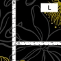 Hula Fabric / Lehua / JKH-602-BK