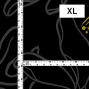 Hula Fabric / Lehua / JKH-602-BK