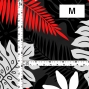 Hula Fabric / Hawaiian Flower / JKH-604-BKRD