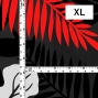 Hula Fabric / Hawaiian Flower / JKH-604-BKRD