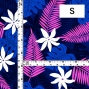 Hula Fabric / Hawaiian Flower / JKH-604-NVPI