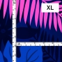 Hula Fabric / Hawaiian Flower / JKH-604-NVPI