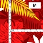 Hula Fabric / Hawaiian Flower / JKH-604-RDYE