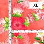 Hula Fabric / Hibiscus / JKH-608-RD