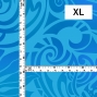 Hula Fabric / Kahiko&Honu / JKH-614-BL