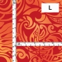 Hula Fabric / Kahiko&Honu / JKH-614-RD
