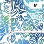 Hula Fabric / Kahiko&Honu / JKH-614-WHBL