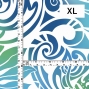 Hula Fabric / Kahiko&Honu / JKH-614-WHBL