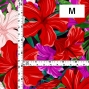 Hula Fabric / Hibiscus / JKH-616-RD