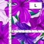 Hula Fabric / Hibiscus / JKH-616-RDPU
