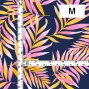 Hula Fabric / Hawaiian Leaf / JKH-620-NVPI
