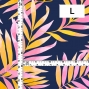 Hula Fabric / Hawaiian Leaf / JKH-620-NVPI