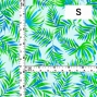 Hula Fabric / Hawaiian Leaf / JKH-620-WHGR
