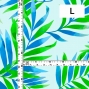 Hula Fabric / Hawaiian Leaf / JKH-620-WHGR