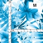 Hula Fabric / Hibiscus / JKH-622-BL