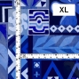 Hula Fabric / Square Design / JKH-626-BL