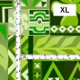Hula Fabric / Square Design / JKH-626-GR