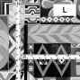 Hula Fabric / Square Design / JKH-626-GY