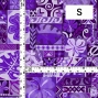 Hula Fabric / Square Design / JKH-626-PU