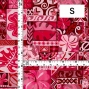Hula Fabric / Square Design / JKH-626-RD