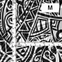 Hula Fabric / Kahiko / JKH-628-BK