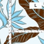 Hula Fabric / Strelitzia / JKH-630-BLBR
