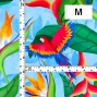 Hula Fabric / Tropical Bird / JKH-632-BL