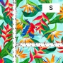 Hula Fabric / Tropical Bird / JKH-632-LBL
