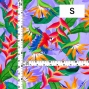 Hula Fabric / Tropical Bird / JKH-632-PU