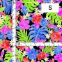 Hula Fabric / Hibiscus / JKH-636-BKBL