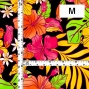Hula Fabric / Hibiscus / JKH-636-BKOR