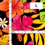 Hula Fabric / Hibiscus / JKH-636-BKOR