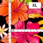 Hula Fabric / Hibiscus / JKH-636-BKOR