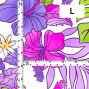 Hula Fabric / Hibiscus / JKH-636-WHPU